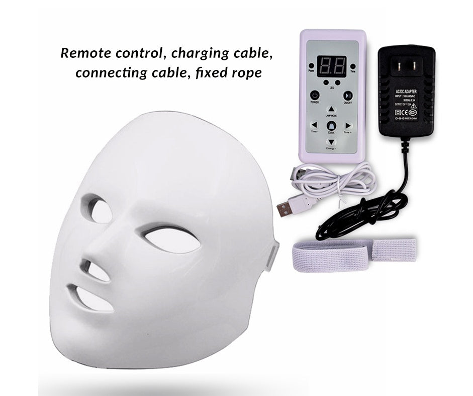 LED Facial Therapy Device for Skin Rejuvenation