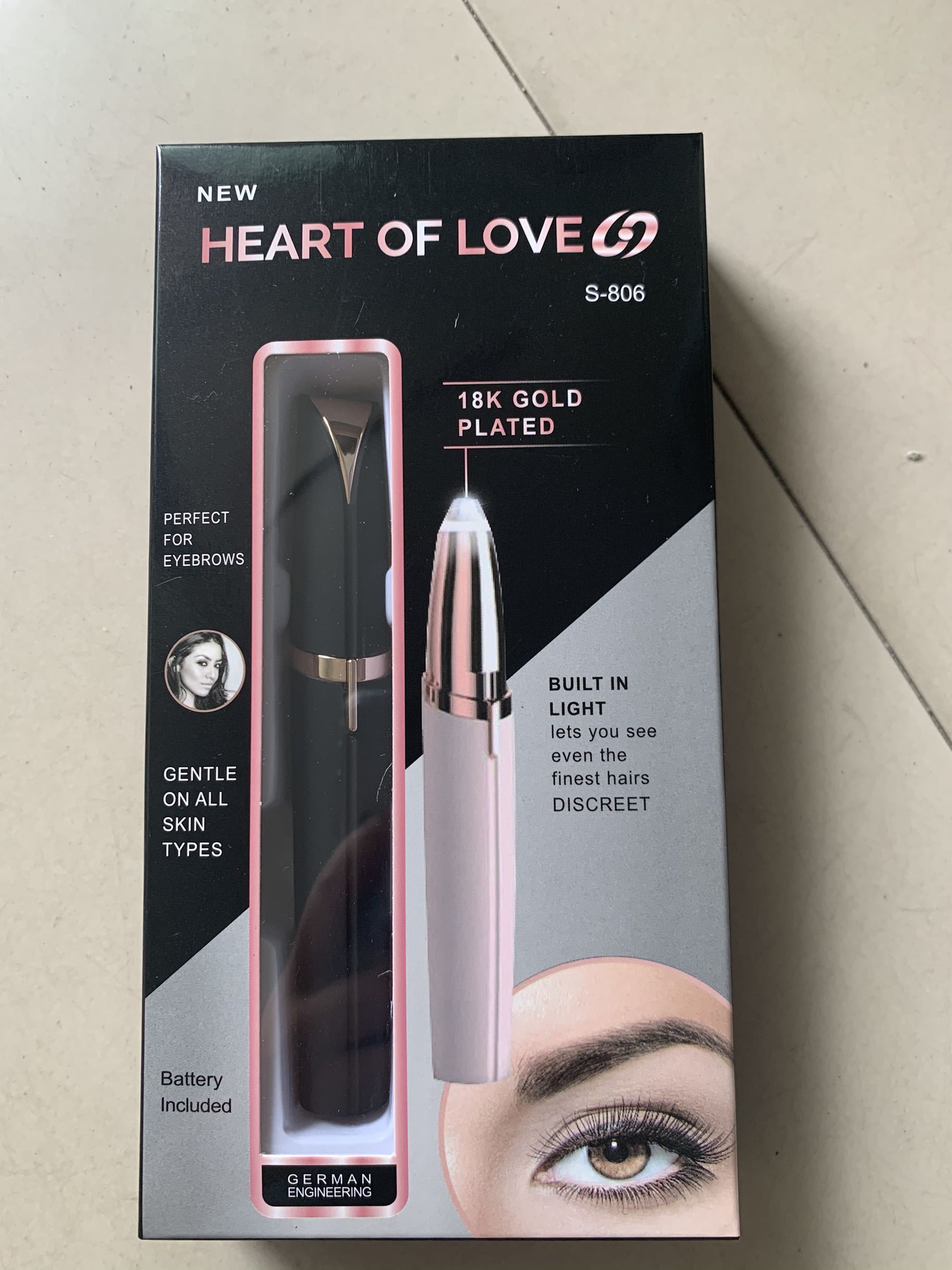 Precision Electric Eyebrow Trimmer for Flawless Shaping