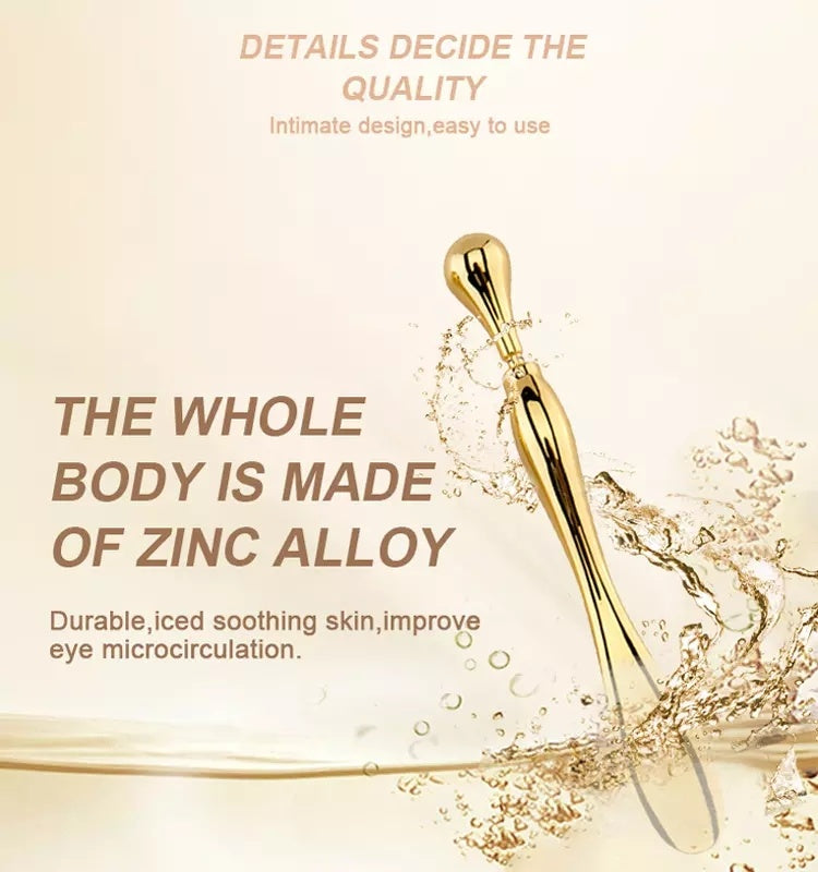 Metal Eye Cream Roller Stick & Applicator Wand