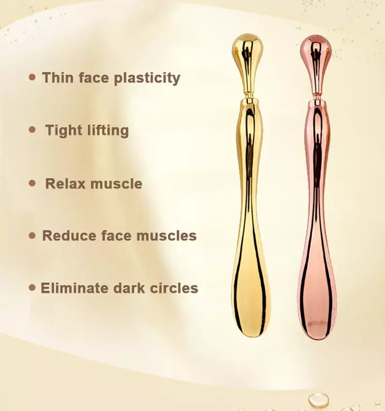 Metal Eye Cream Roller Stick & Applicator Wand