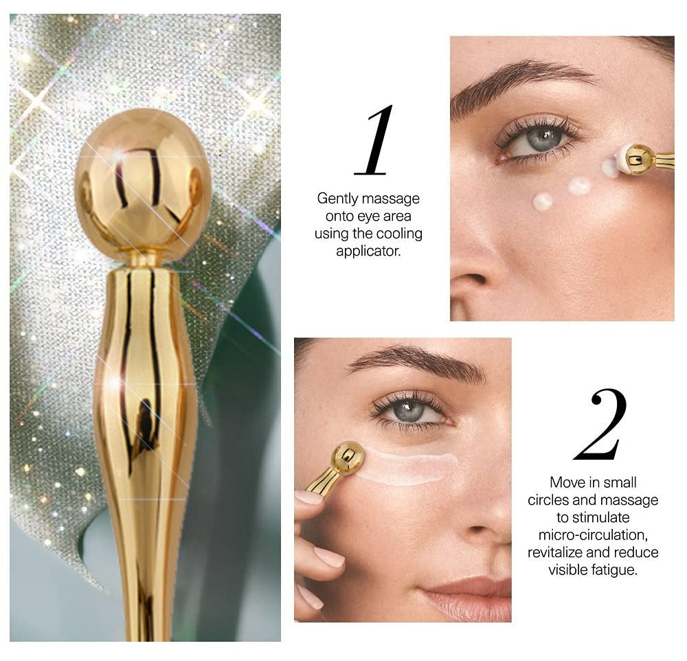 Metal Eye Cream Roller Stick & Applicator Wand