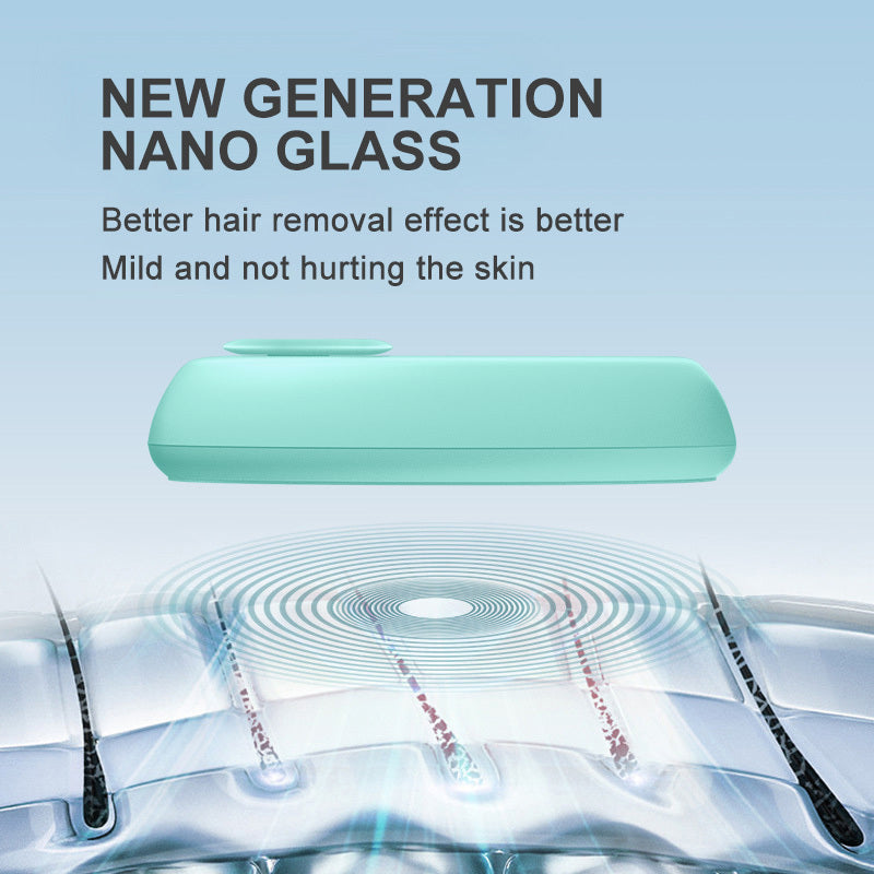 Crystal Hair Eraser for Painless Hair Removal & Exfoliation