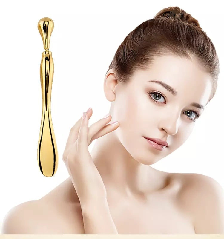 Metal Eye Cream Roller Stick & Applicator Wand